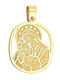 Dio Jewellery Lab Pendant Kids Talisman with the Virgin Mary made of Silver FY1