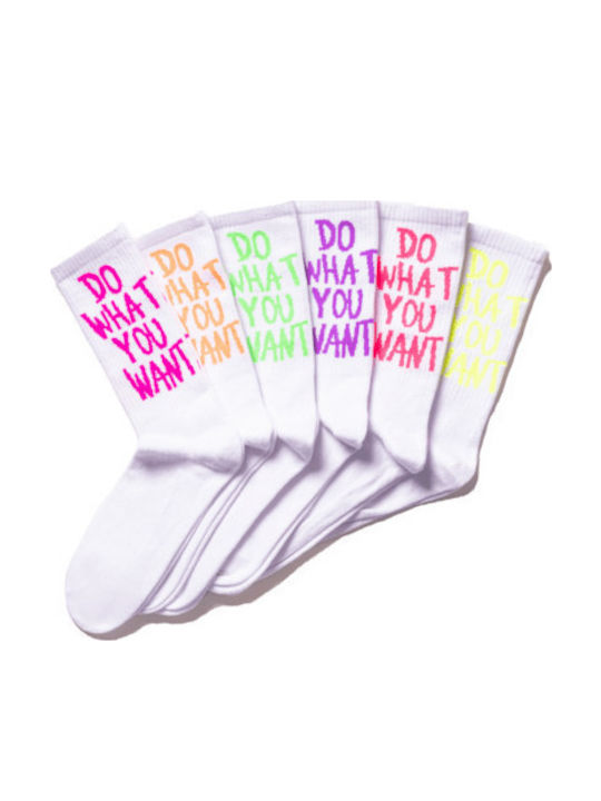 Blanc Socks Ανδρικές Κάλτσες Λευκές 6Pack