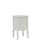 Pazlen Wooden Chest of Drawers Λευκή Αντικέ 40x45x65cm
