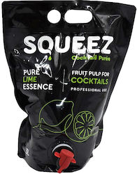 Squeez Natural Lime Coctail Puree 3l Proffesional