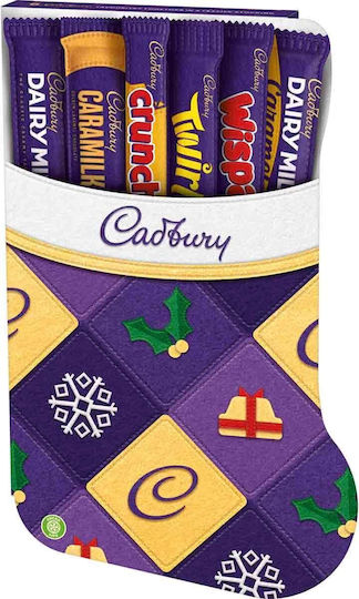 Χριστουγεννιάτικη Σοκολατένια Συλλογή Cadbury Chocolate Stocking Selection Box 170g