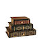 Black Book Box 3 Drawers 20.5x15x14cm