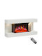 Balderia Ira Wall Mounted Electric Fireplace 1800W