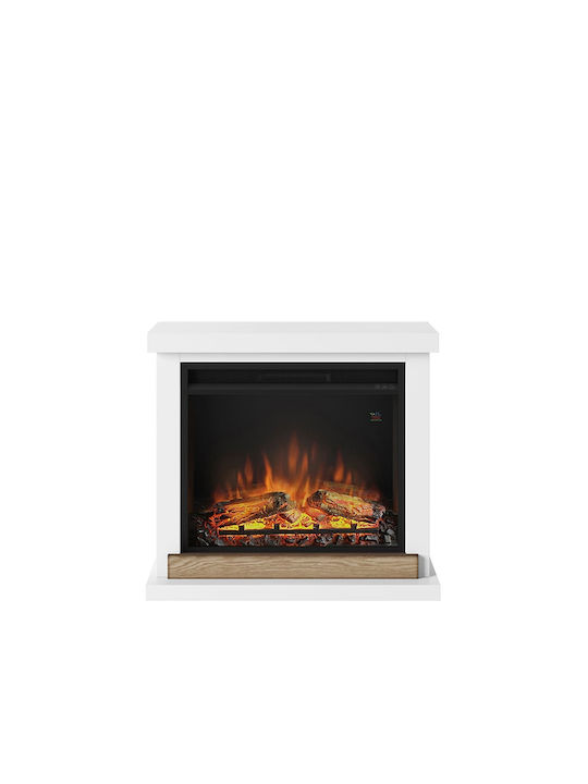 Tagu Hagen Επιτοίχιο Ηλεκτρικό Τζάκι 1500W Λευκό