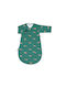 Bemini Magic Winter-Babyschlafsack 3 TOG Wouff Green mit abnehmbaren Ärmeln