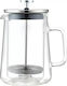 Klausberg Cafetieră cu Filtru Manual din Oțel Inoxidabil Argintiu 600ml