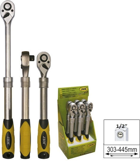 Extendable Socket 1/2` 72 Teeth Jbm