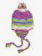Beanie Unisex Beanie Knitted in Fuchsia color