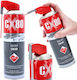 Cx-80 Dry Teflon Ptfe Lubricant Teflon Grease 500 Ml Duo Spray