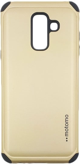 Motomo Back Cover Πλαστικό Χρυσό (Galaxy A6+ 2018)
