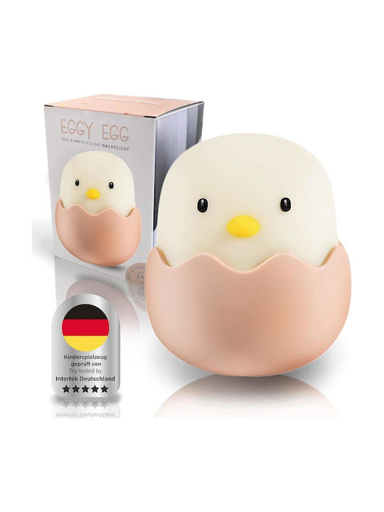 Mega Light Kinder Dekorative Lampe Eggy Egg Rosa