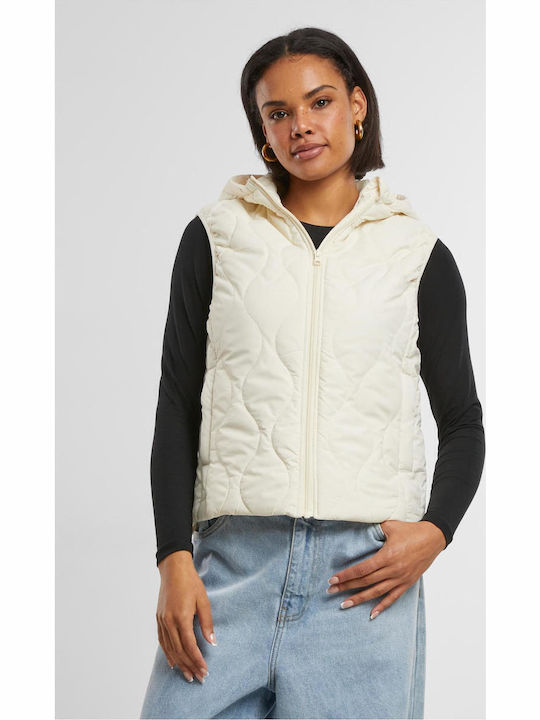 Urban Classics Κοντό Γυναικείο Αμάνικο Puffer Μ...