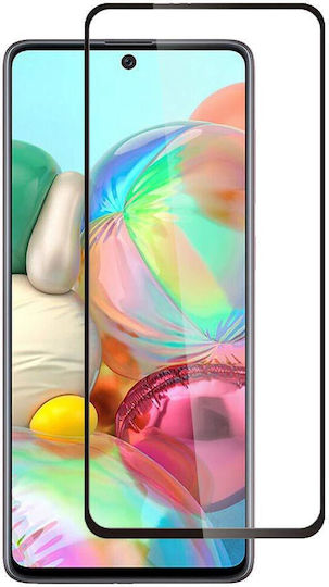 Curved 3D 0.3mm Full Face Tempered Glass Μαύρο (Galaxy A51)