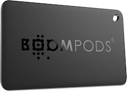 Boompods Boomcard Kompatibel mit Apple Find My Schwarz