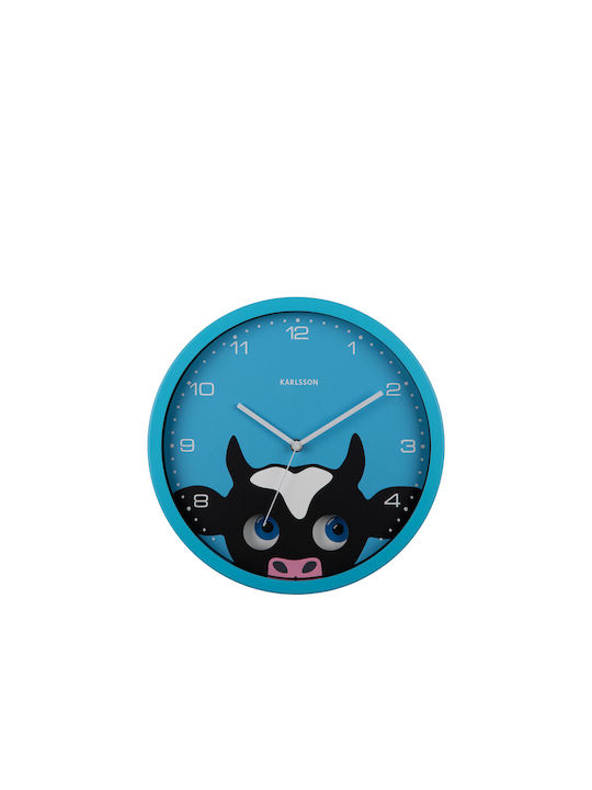 Karlsson Kids Metal Wall Clock 30.8cm