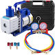 Vevor Αντλία Κενού Ηλεκτρικό 4.8CFM1/3HPZKB3F1V2