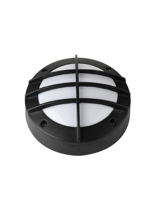 Horoz Electric Lumină de exterior montată pe perete LED IP54 6W cu Alb Natural Lumină