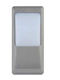 Horoz Electric Lumină de exterior montată pe perete LED IP65 12W cu Alb Natural Lumină 23x11εκ.