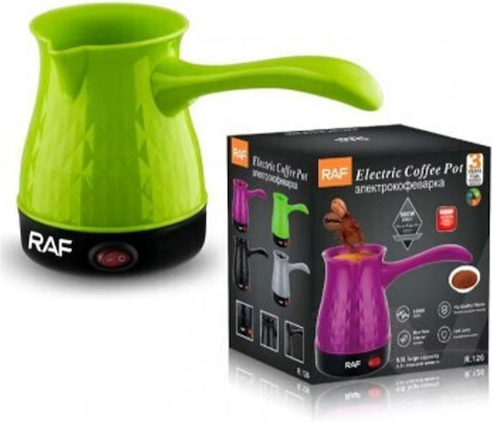 Raf R.126 Ηλεκτρικό Μπρίκι 600W με Χωρητικότητα 500ml Πράσινο