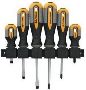 Set Profesional de Șurubelnițe Strend Pro Sk-2250189 6 Bucăți cu Suport
