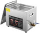 Vevor Καθαριστής Υπερήχων 10lt Inox με Ψηφιακό Χρονοδιακόπτη