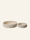Beauty Home Decorative Bowl Ecru 22x22x5.5cm