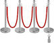 Vevor Safety Barrier Post Red GLZYS1.5M3GHRS4JTV0
