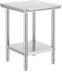 Vevor Steel Workbench L60xD60xH80cm
