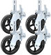 Vevor Rotating Wheel Made of Rubber with Brake 203.2mm