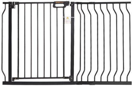 Vevor Door Dog made of Plastic in Black Color 76.2 x 76.2 x 76.2cm