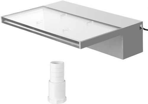 Vevor Καταρράκτης Πισίνας με LED Φωτισμό 30x8x20εκ. Μπλε