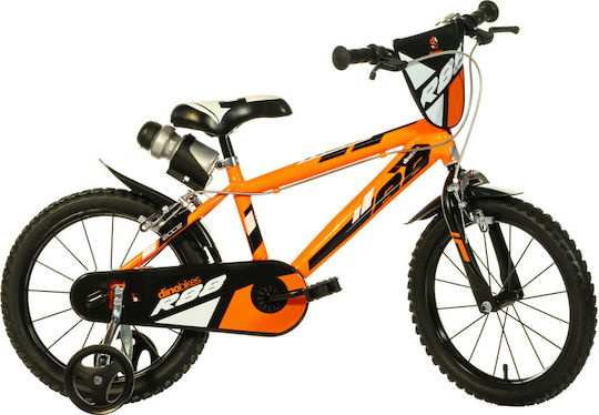 Dino 14" Детски Велосипед BMX Оранжев