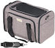 Vevor Small Animal Transport Bag 445x285x290 Mm Max 11 Kg 4 Wheels Aluminum Handle