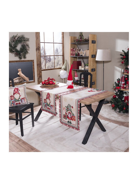 Teoran Christmas Tablecloth Runner L45xW140cm.