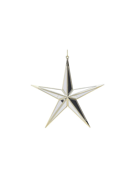 Hanging Ornament Star Gold