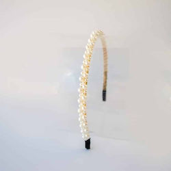 Azure Hair Headband Beige