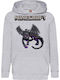 Kinder Kapuzenpullover Minecraft Tralala Minecraft Enderdrachen 02 Grau