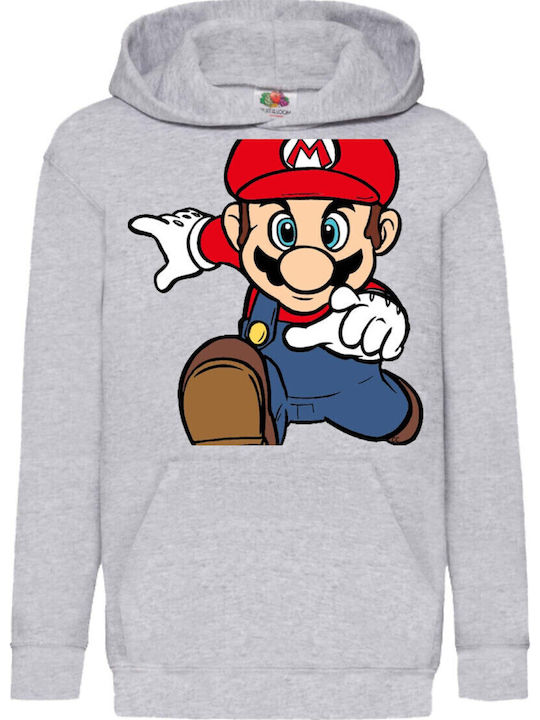 Kids Hoodie Sweatshirt Super Mario Tralala Supe...