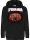 Kids Hoodie Sweatshirt Tralala Spider-man 07 Black