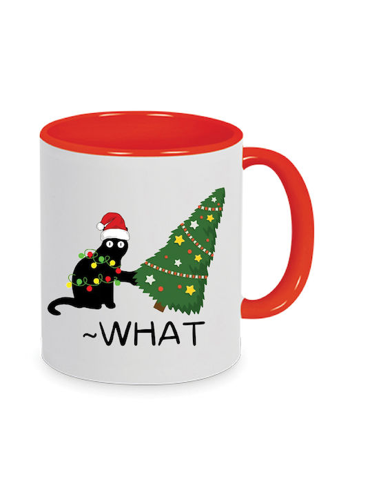 Christmas Mug Ceramic White