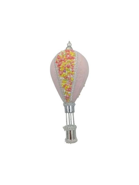 Hanging Ornament Balloon Plastic Pink