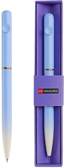 Miquelrius Στυλό Ballpoint Μπλε Μελάνι Medium 0.7 Degraded Μωβ Mr13339