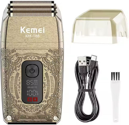 Kemei KM-T88 Foil Electric Shaver Face / Body Rechargeable