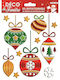 Global Gift Crăciun Autocolante 13.5x15cm.