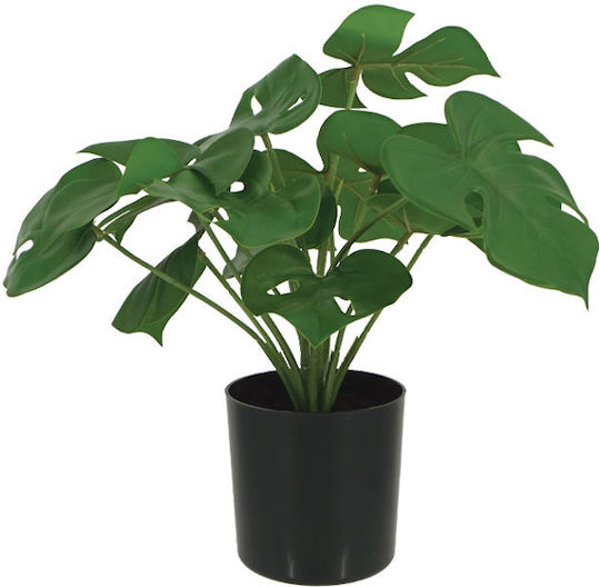 Monstera Tree Green Real Touch Planter H30cm 12/kib 04-20050