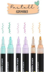 Online Σετ Μαρκαδόροι Pastel Lettering 3 Χρωμάτων 6τμχ Online Σετ Μαρκαδόροι Pastel Lettering 3 Χρωμάτων 6τμχ