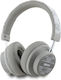 DKNY DKBHM2PCSHLE Ασύρματα / Ενσύρματα On Ear Ακουστικά με 30 ώρες Λειτουργίας και Quick Charge Μπεζ