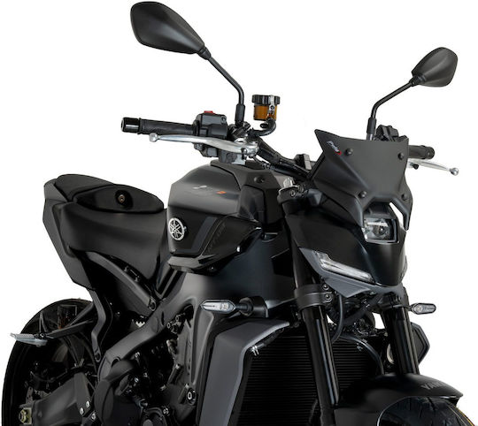 Parbriz Negru Mat Noua Generație Sport Plus Yamaha MT-09 MT-09 SP '24 22093J Puig