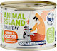 Animal Island Wet Food for Adult Cats in Cans with Turkey Gluten-Free 200gr