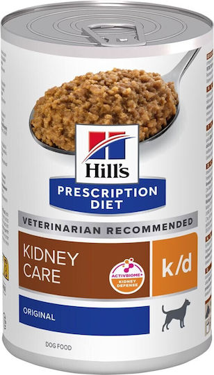 Hill's Prescription Diet Kidney Care Wet Dog Food in Diet Cans with Chicken and Meat 350gr